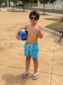 Swim Short Liso Laranja