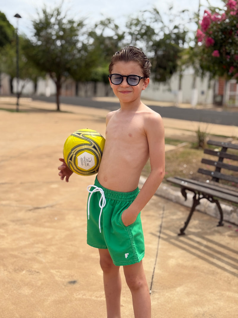 Swim Short Liso Off White
